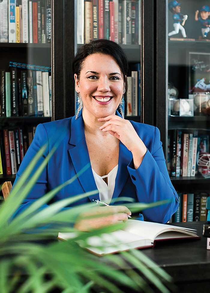 Kari Lentowicz, founder and managing director of the all-female mine rescue team Diamonds in the Rough. <br />
